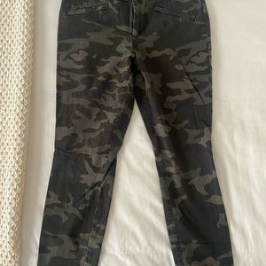 Camo ankle pants